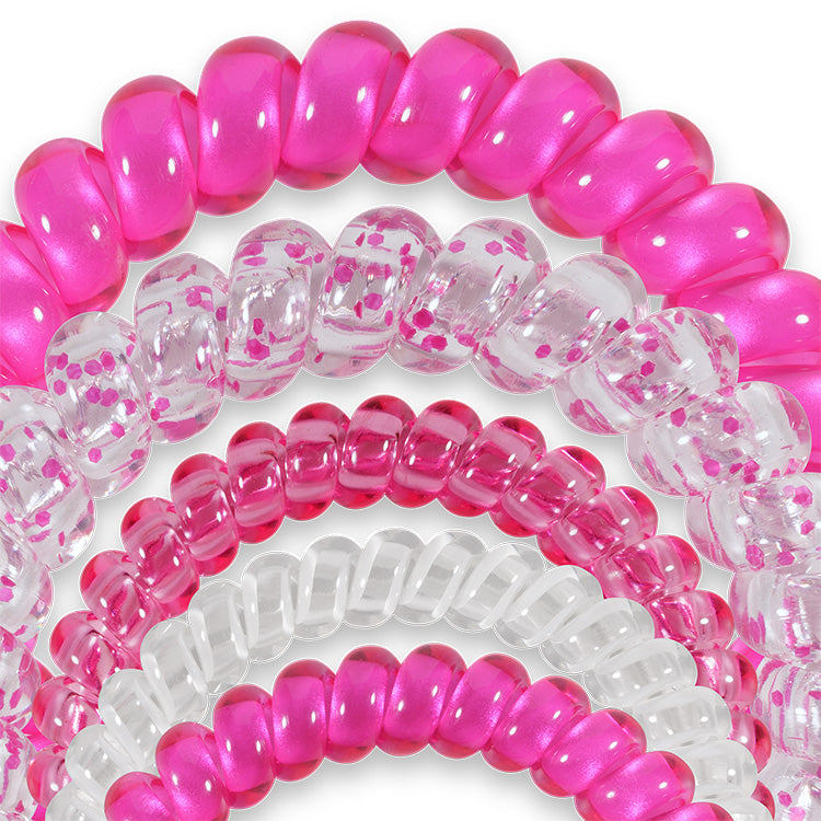 Teleties Hair Ties Mixed Flirt Alert- 5 Pack