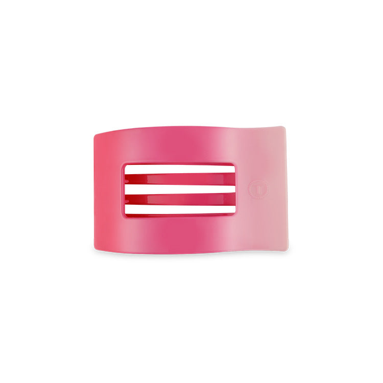 Teleties Flat Rectangle Small Clip - Kiss & Tell