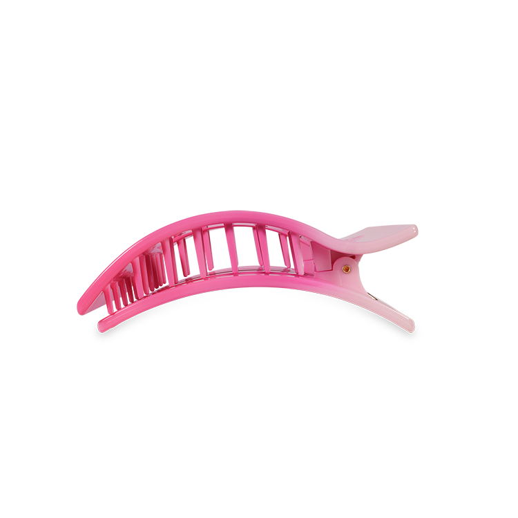 Teleties Flat Rectangle Medium Clip - Kiss & Tell