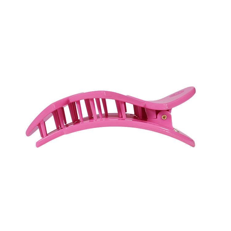 Teleties Flat Heart to Heart Large Clip - Pink