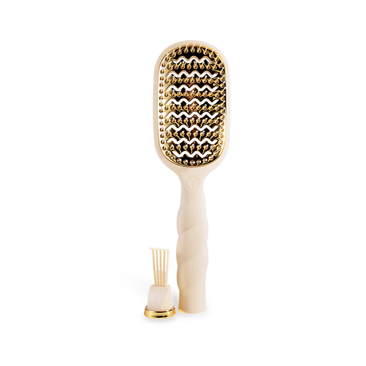Teleties Vented Hair Brush - Tan