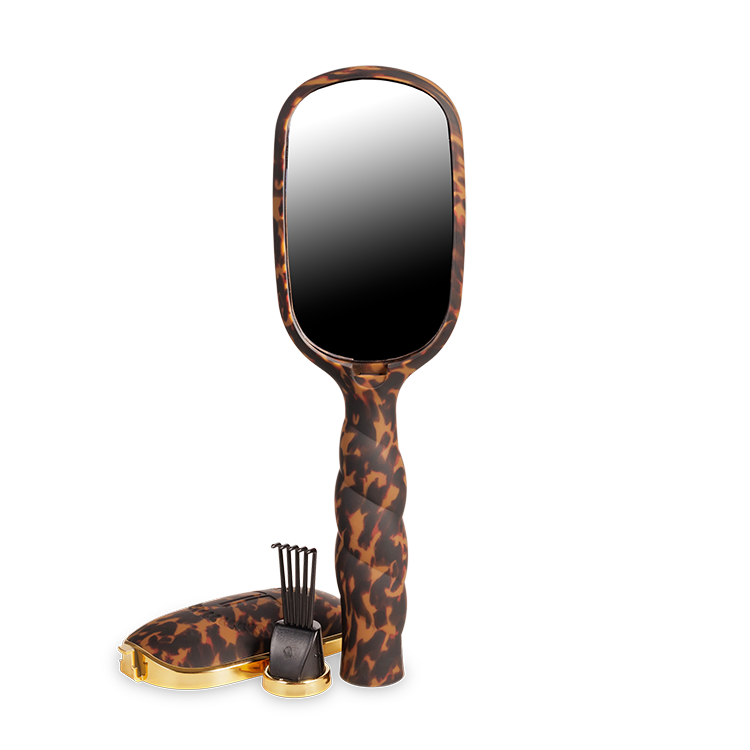 Teleties Detangler Hair Brush for Thick Hair – Tortoise