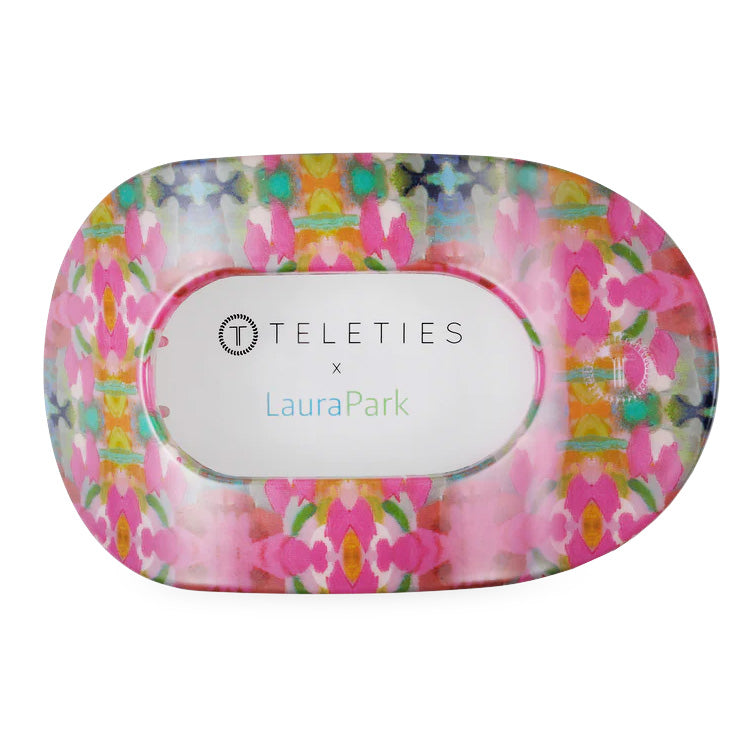 Teleties x Laura Park Flat Fuschia Dream Hair Clip Large