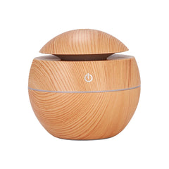 Mini Diffuser Ultrasonic Aroma - Light Wood - PinkPro Beauty Supply