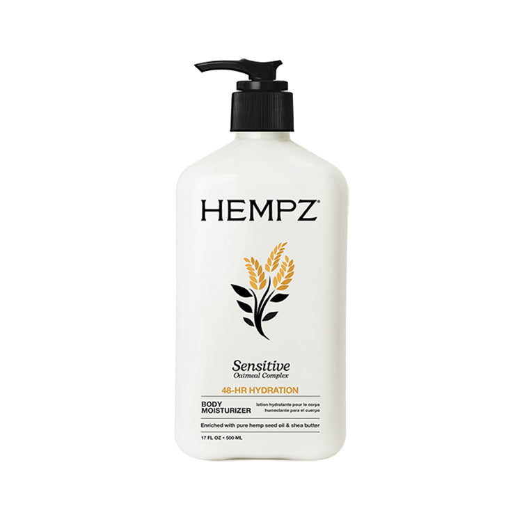 Hidratante para piel sensible Hempz 17 oz.