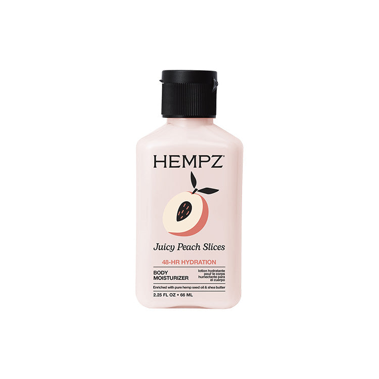 Hempz Juicy Peach Slices Body Moisturizer - 2.25 oz.