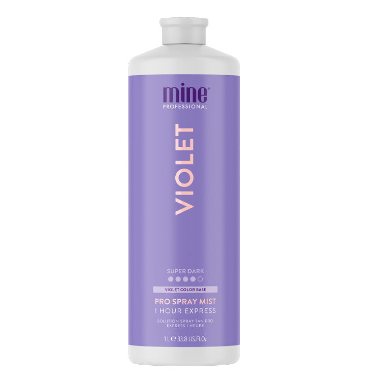 Niebla en aerosol MineTan Violet Pro