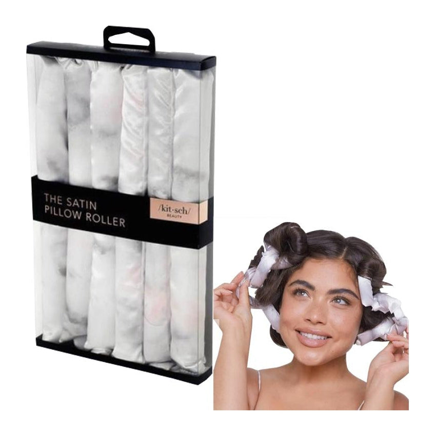 Diane satin outlet pillow rollers