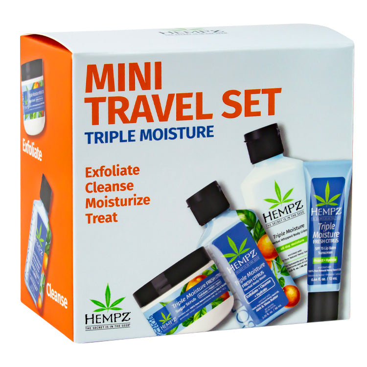 Hempz Sweet Treats 4 Piece Kit Triple Moisture