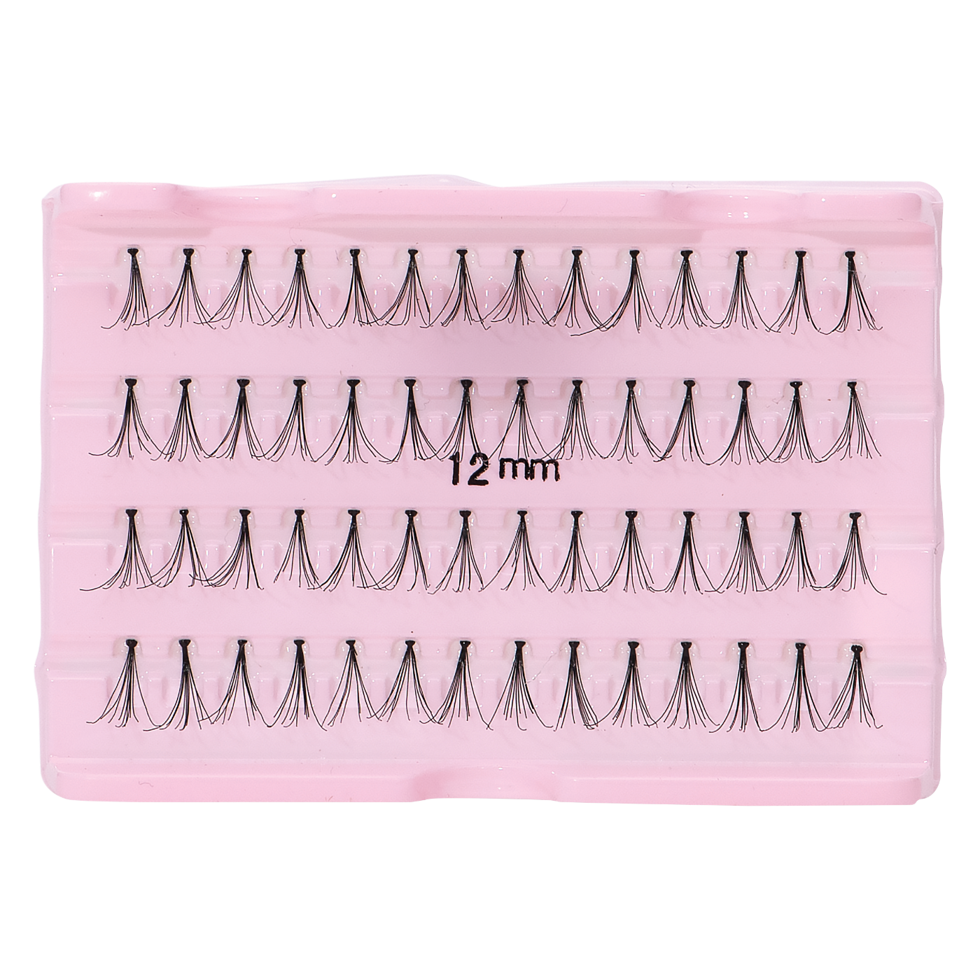 FantaSea Glamour Individual Lashes, Long - Black 56 Count