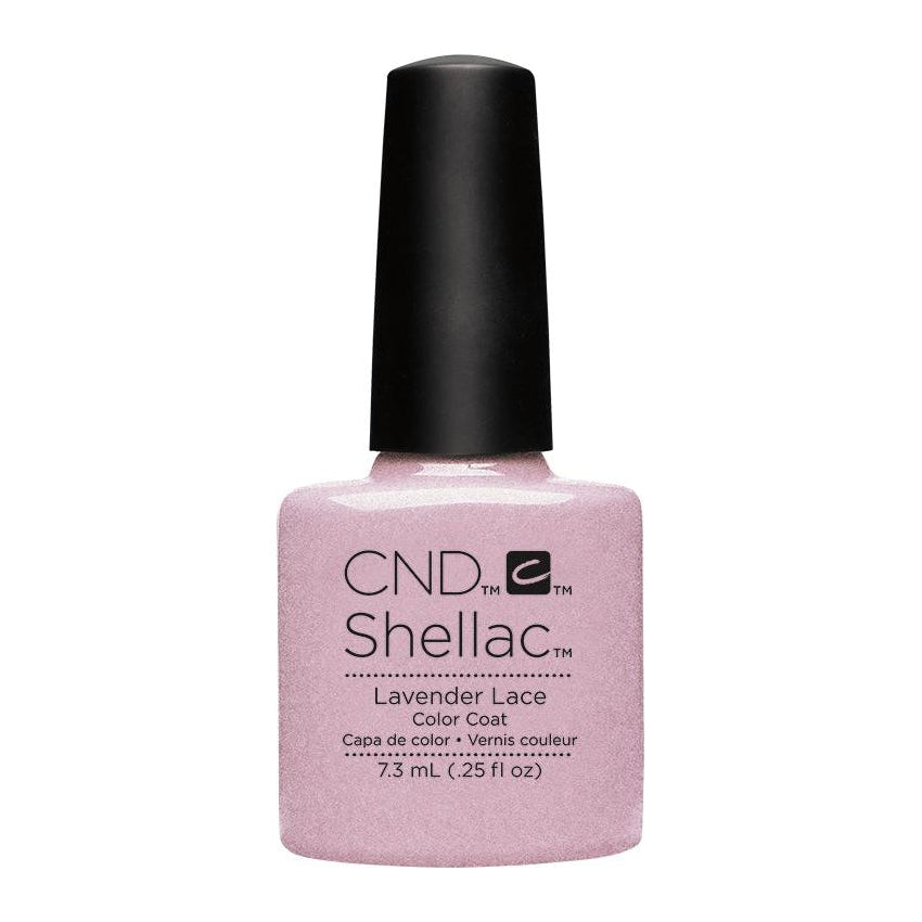 CND Shellac Lavender Lace 216