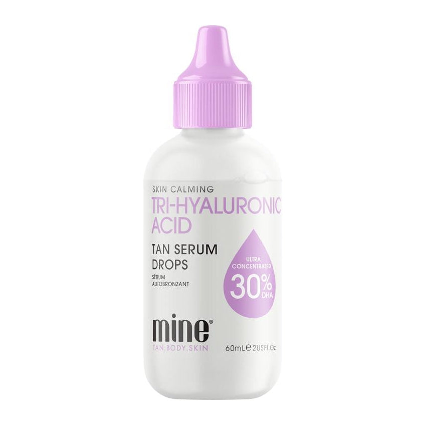 MineTan Tri-Hyaluronic Acid Skin Calming Tan Serum Drops
