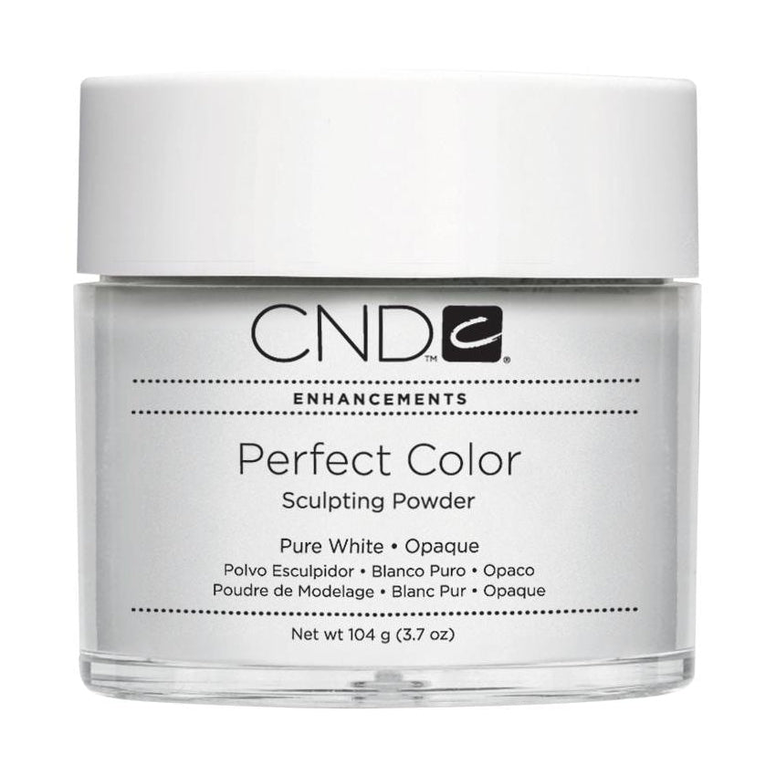 CND Perfect Color Sculpting Powder - Pure White: Opaco