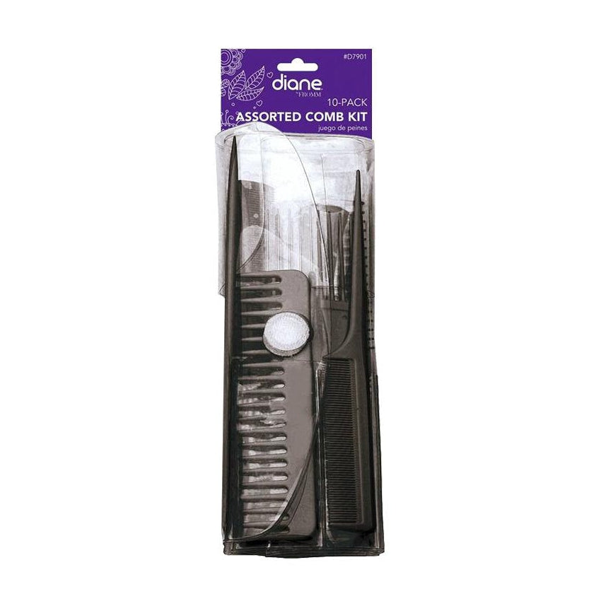 Diane Assorted Comb Kit 10 Pack*