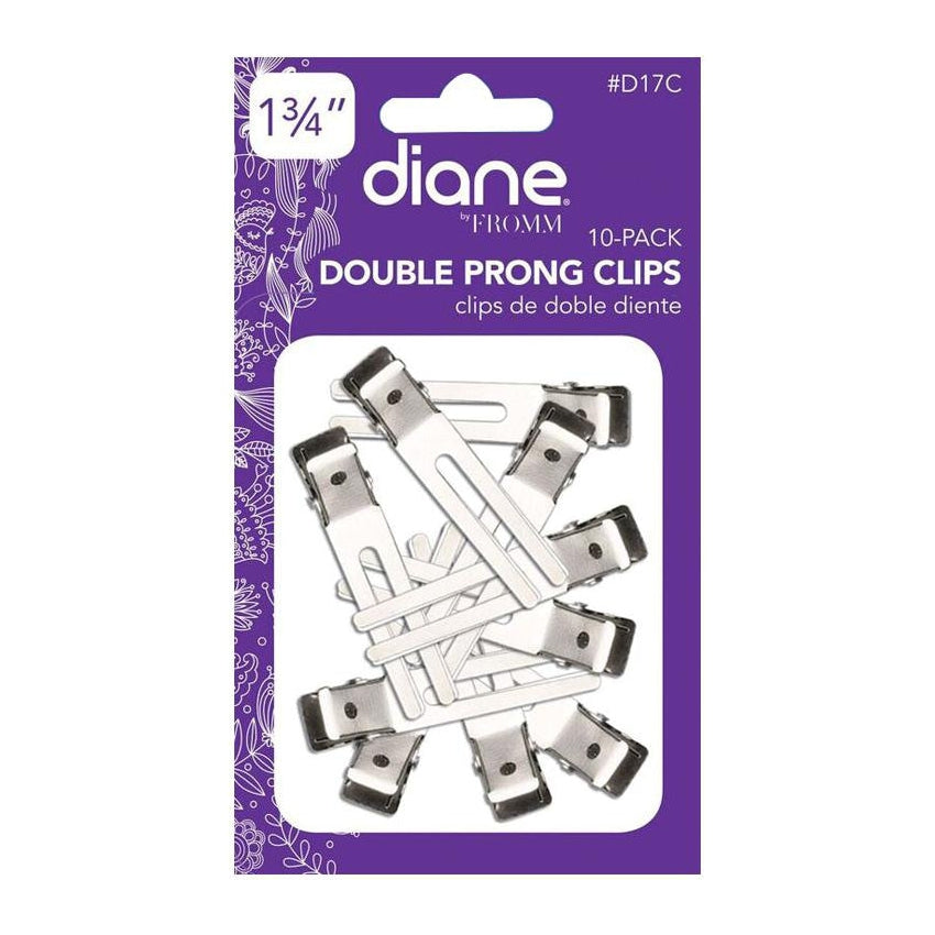 Clips de doble punta Diane, paquete de 10