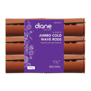 Diane Cold Wave Rods, Brown, DCW15, 1-1/2 inch