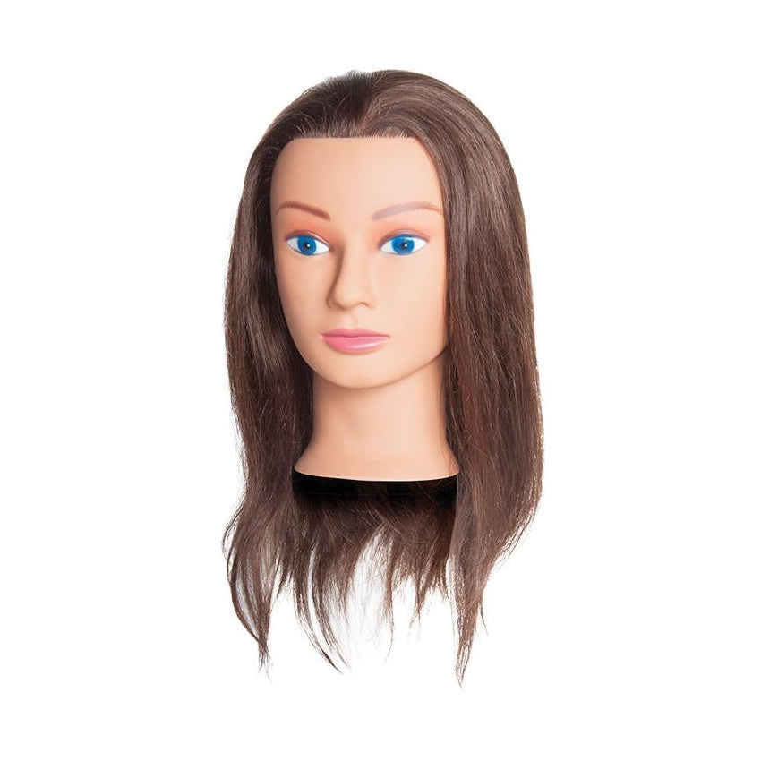 Debra 100% Human Hair Cosmetology Mannequin Head by Celebrity at