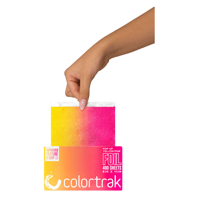 Colortrak Gradient Pop-Up Foil Yellow/Pink 400 Count