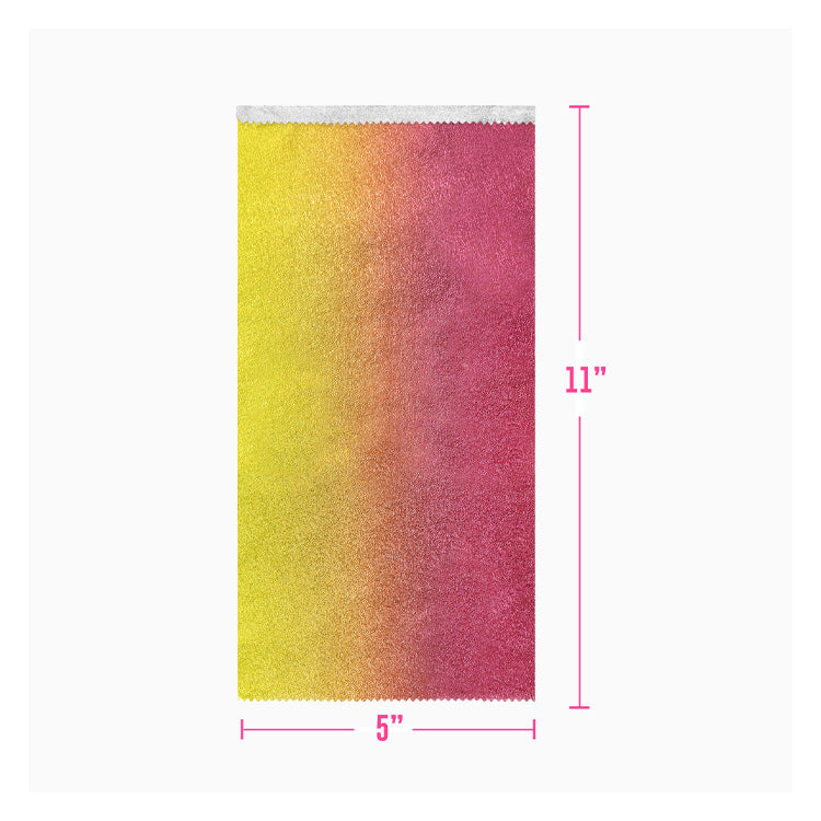 Colortrak Gradient Pop-Up Foil Yellow/Pink 400 Count