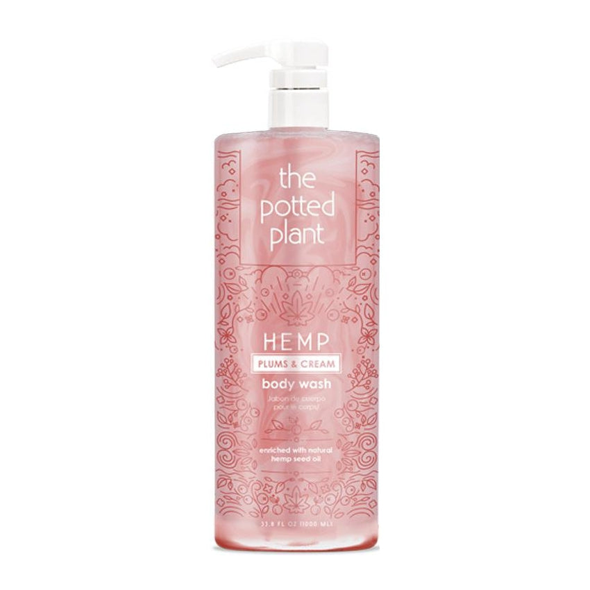 The Potted Plant Plums & Cream Body Wash