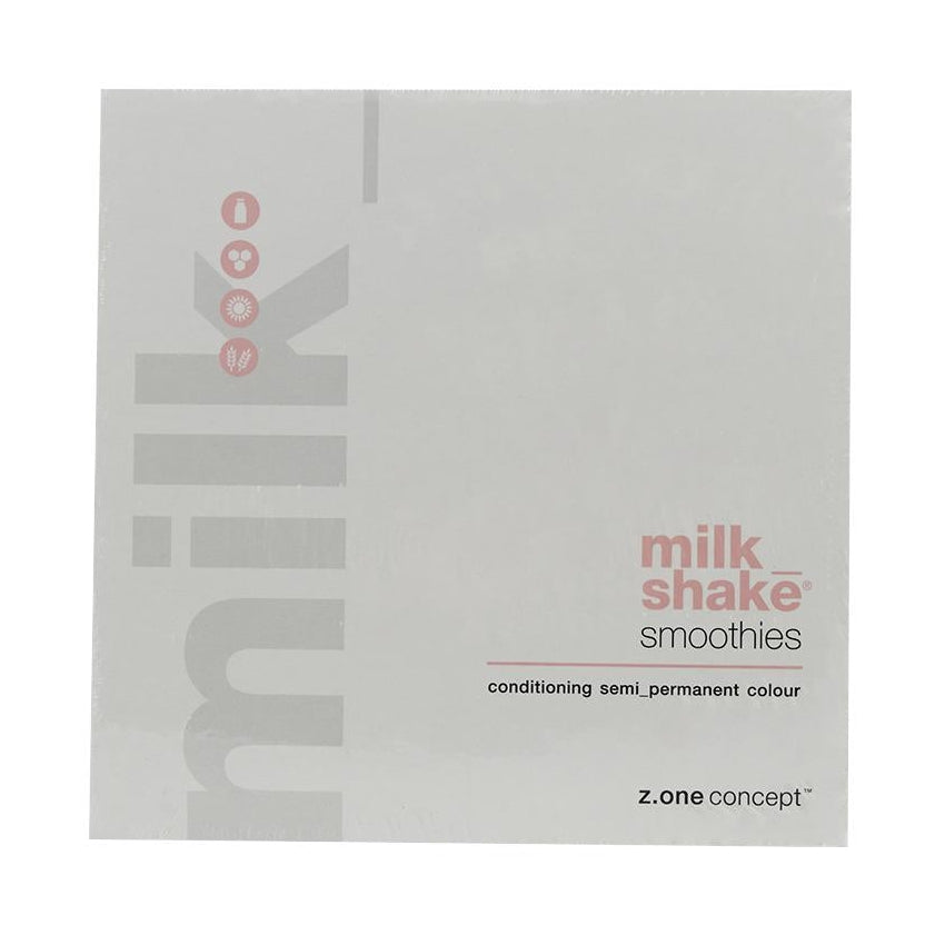Gráfico de muestras de 9 colores de Milk_Shake Smoothies