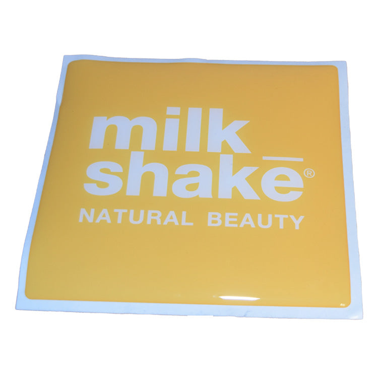 MILK_SHAKE YELLOW WINDOW STICKER