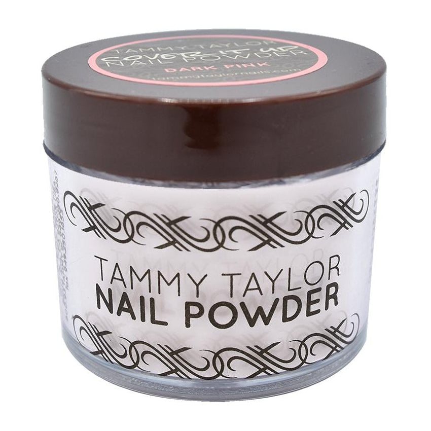 Tammy Taylor Cover It Up Nail Powder - Dark Pink