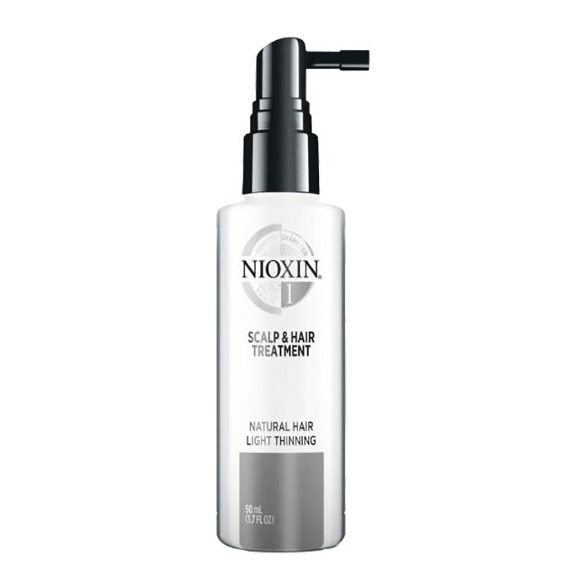 Sistema de tratamiento sin enjuague para el cuero cabelludo y el cabello Nioxin 1