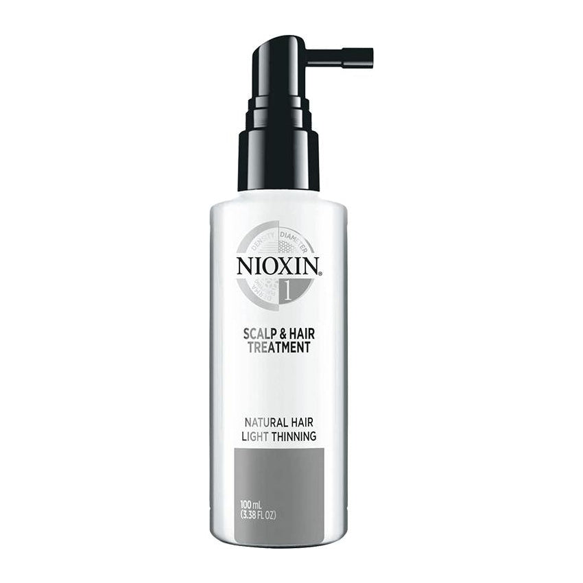 Sistema de tratamiento sin enjuague para el cuero cabelludo y el cabello Nioxin 1
