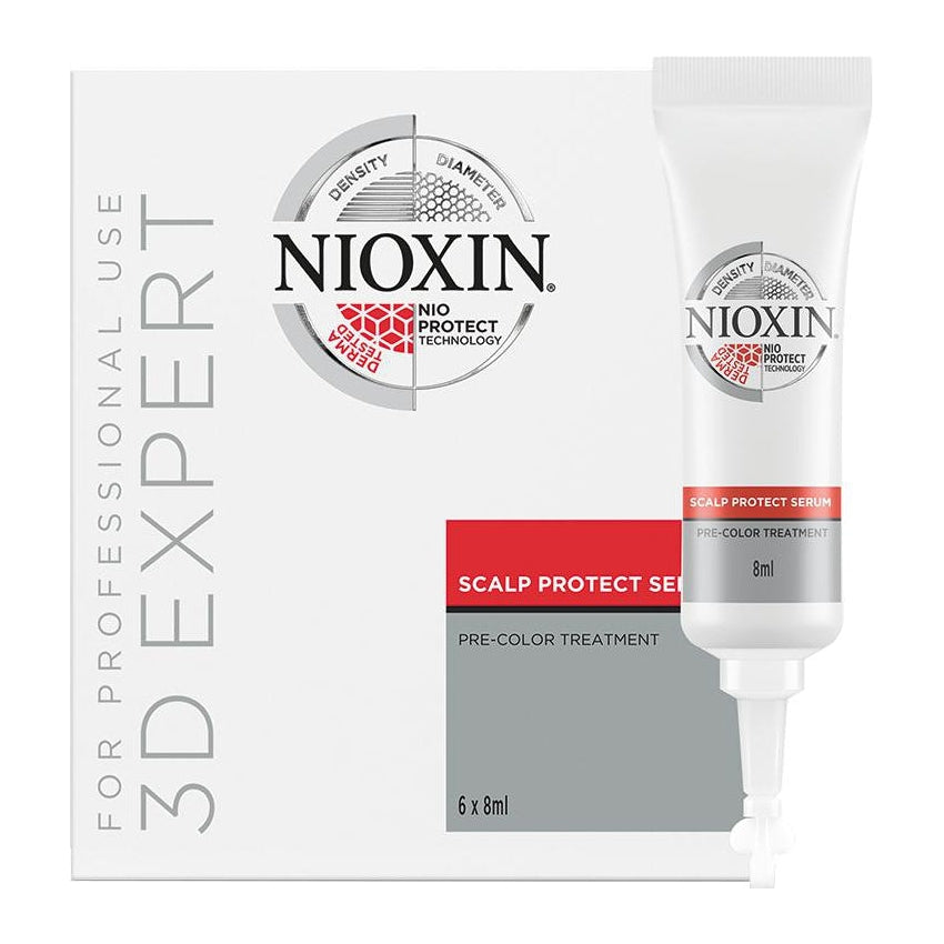 Paquete de 6 sueros protectores del cuero cabelludo de Nioxin