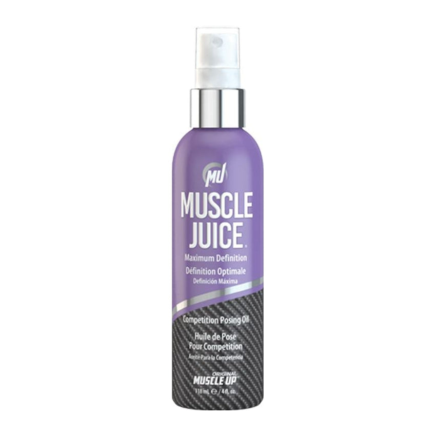 Pro Tan Muscle Juice Competition Posing Oil, Maximum Definition, 4 fl oz  (118.5 ml)