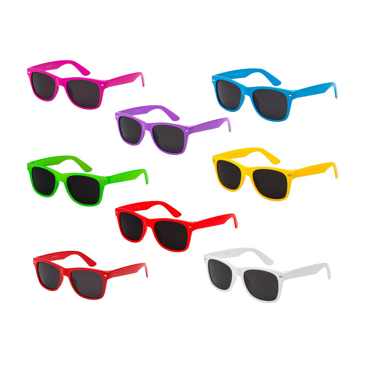 Sunglasses Kids Retro Neon - Assorted