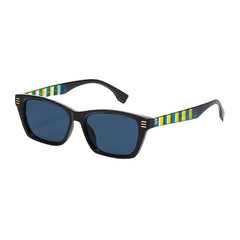 Giselle Stripped Sunglasses - Assorted Color - PinkPro Beauty Supply