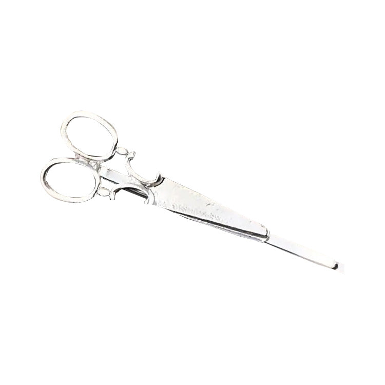 Silver Scissor Hair Clip