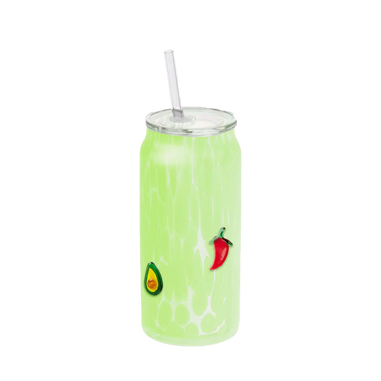 Swig Life Icon Soda Glass 23 oz Taco Night