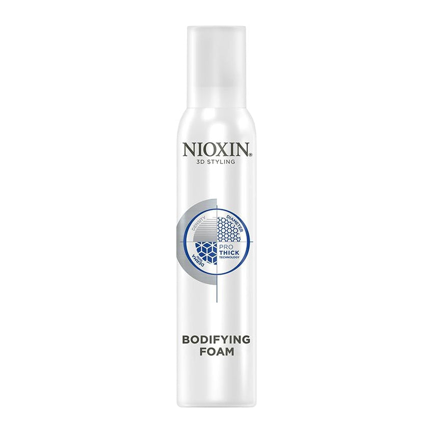 Mousse para espesar el cabello en espuma corporal de Nioxin