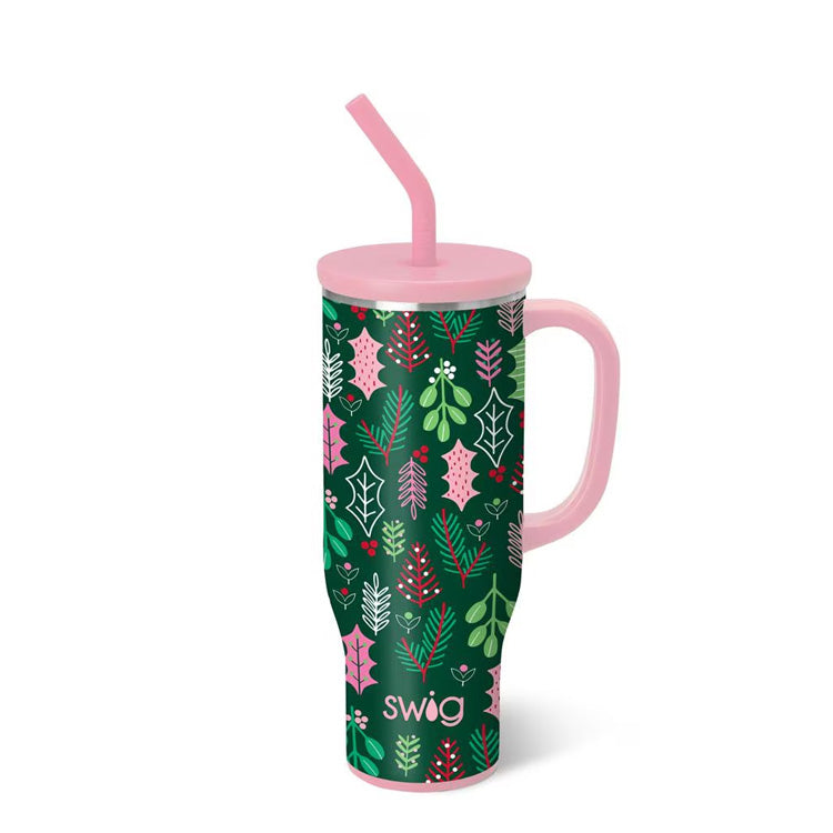 Swig Life Mega Mug 30 oz. Merry Mistletoe