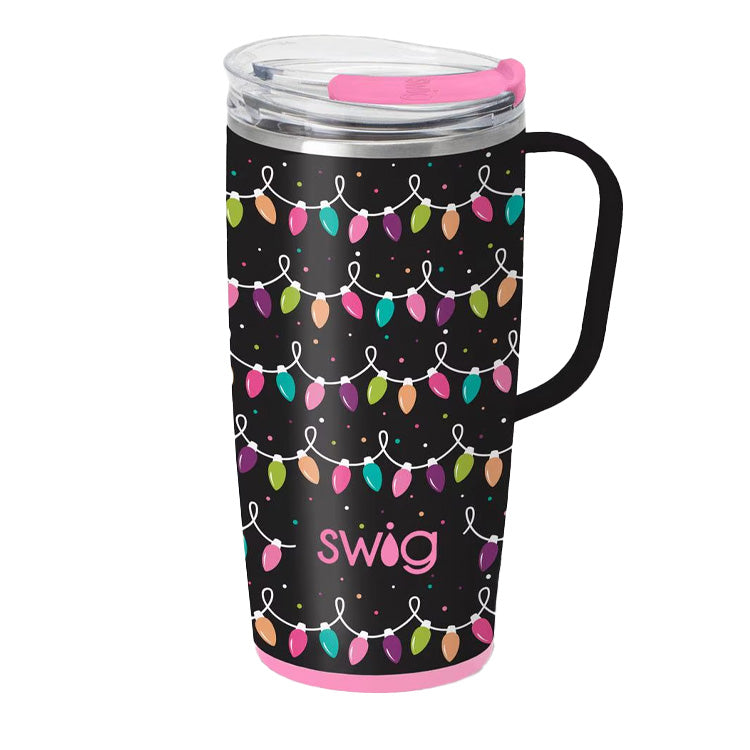 Swig Life Travel Mug 22oz. Tacky Lights
