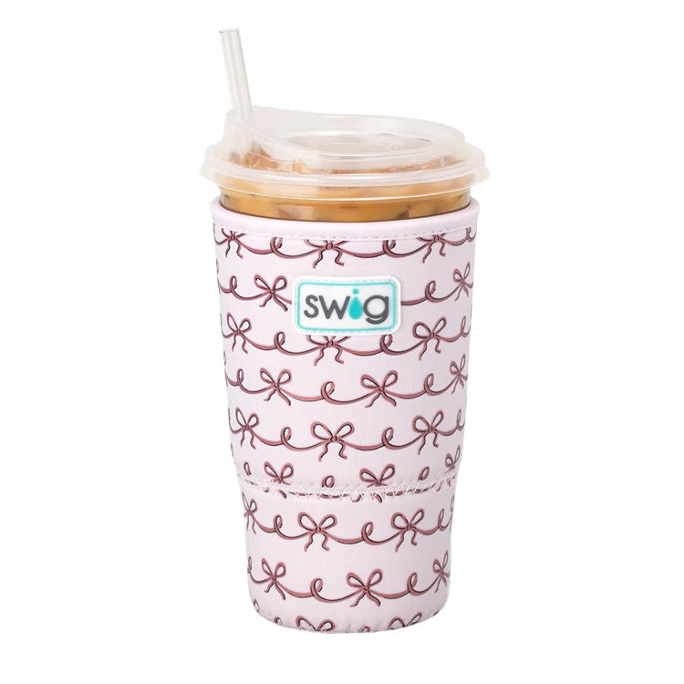 Swig Life Large Iced Cup Coolie - Pretty in Pink