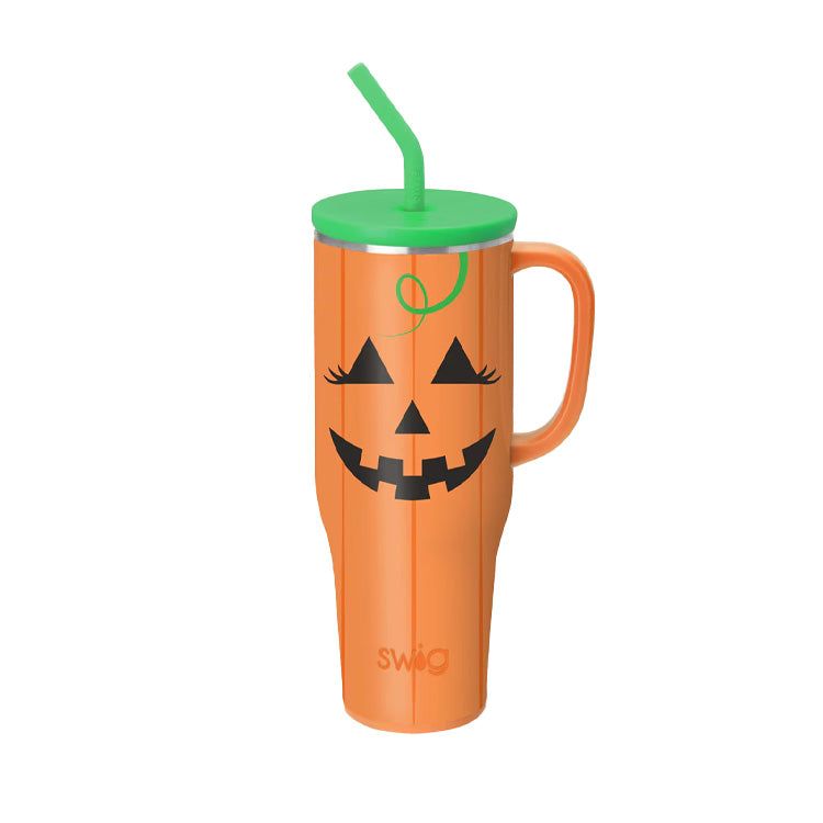 Swig Life Mega Mug 40 oz. - Boo Crew Pumpkin