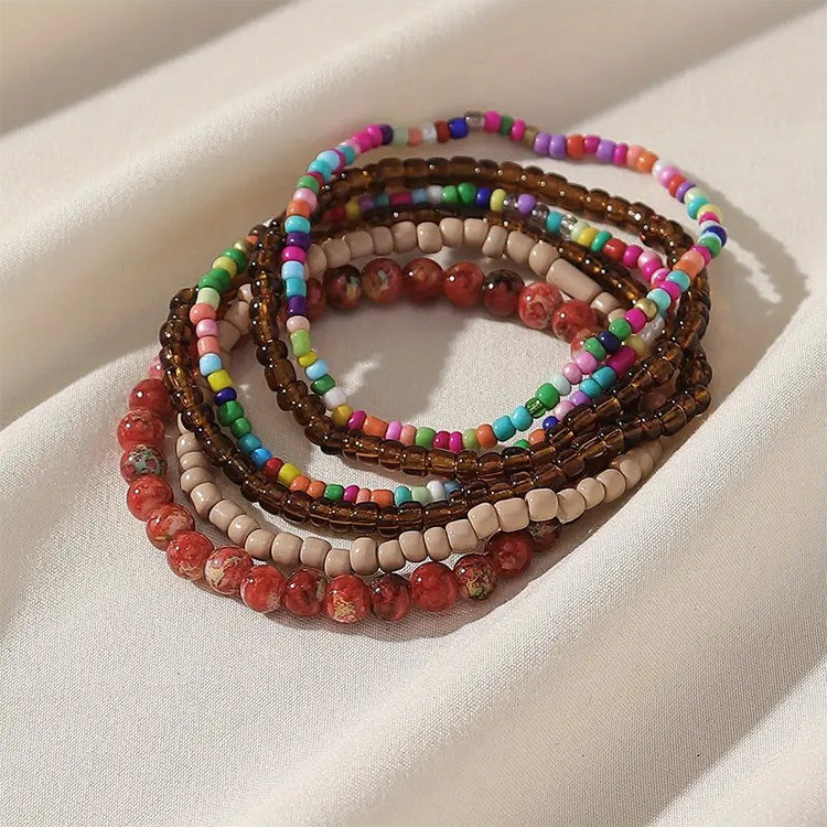 Bohemian Vintage 6 Piece Bracelet