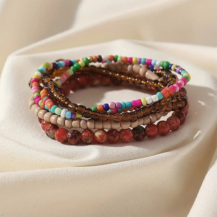 Bohemian Vintage 6 Piece Bracelet