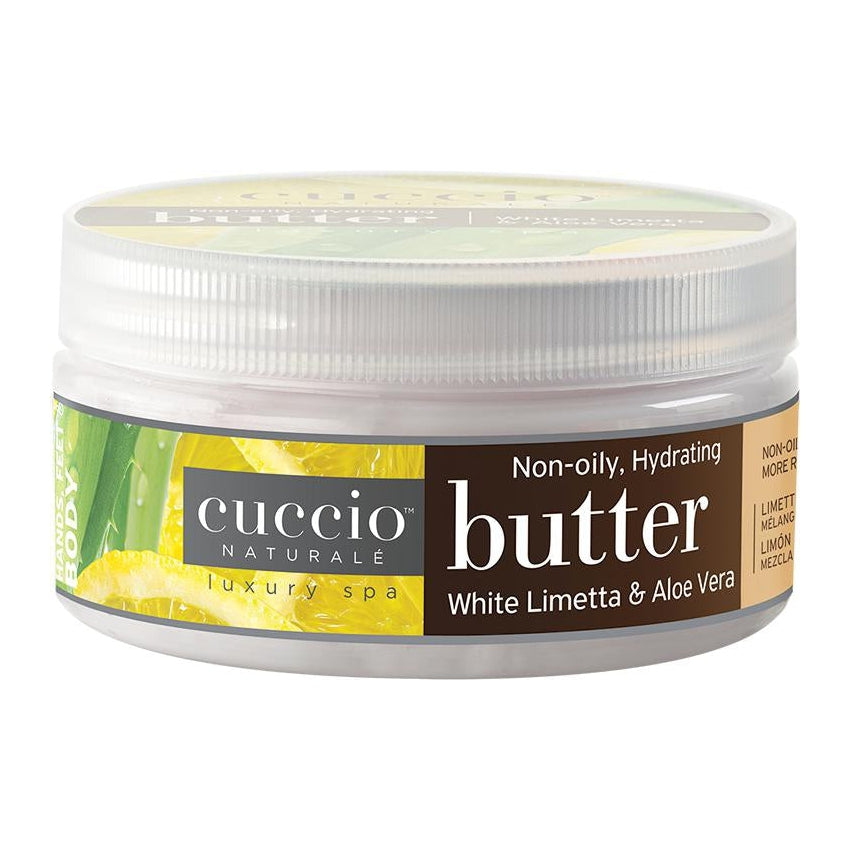 Cuccio Non Oily Hydrating Butter Blends White Limetta & Aloe Vera