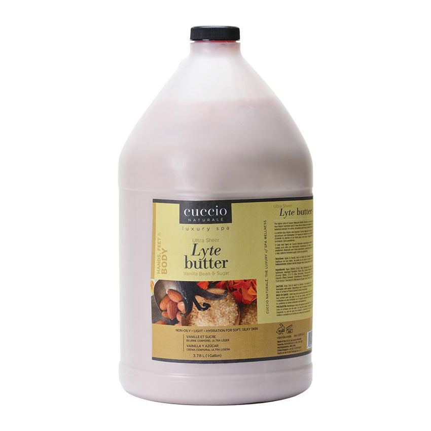 Cuccio Ultra Sheer Non Oily Lyte Butter Gallon