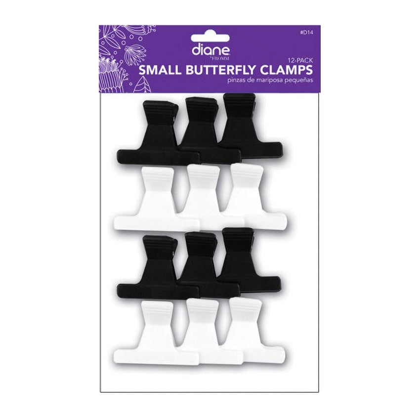 Diane Small Butterfly Clamps 12 Pack