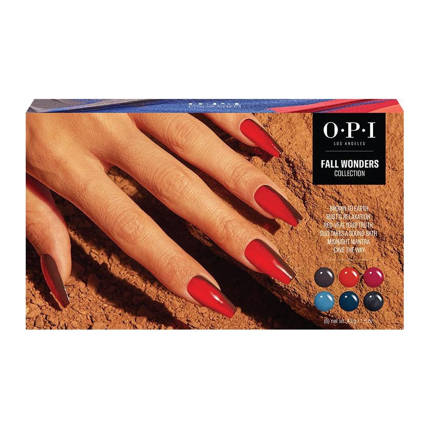 OPI Powder Perfection Fall Wonders Collection 6 Piece Trial Pack