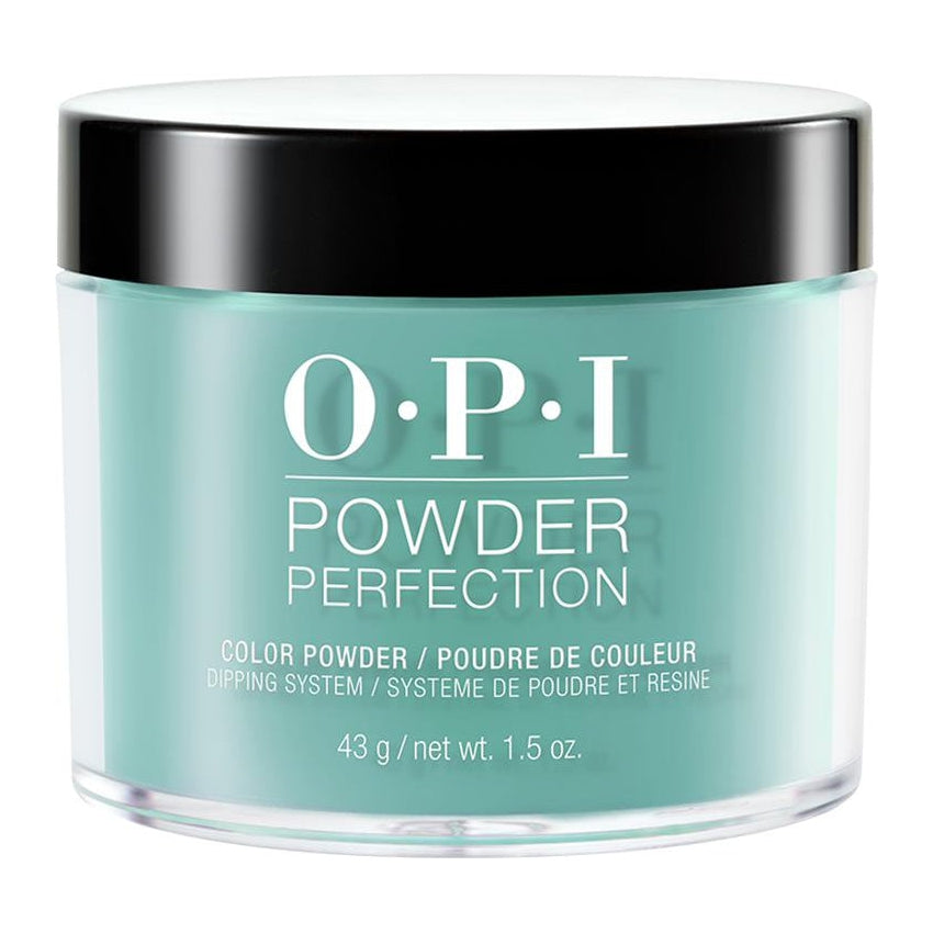 OPI Powder Perfection Verde Encantado de conocerte