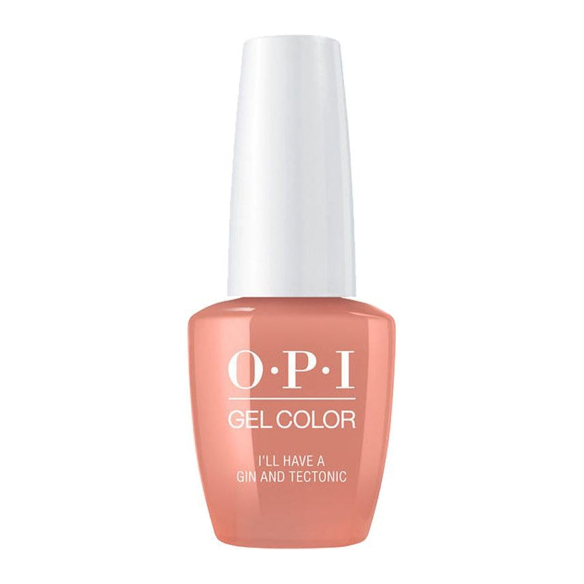 OPI GelColor Me tomaré una ginebra y Tectonic