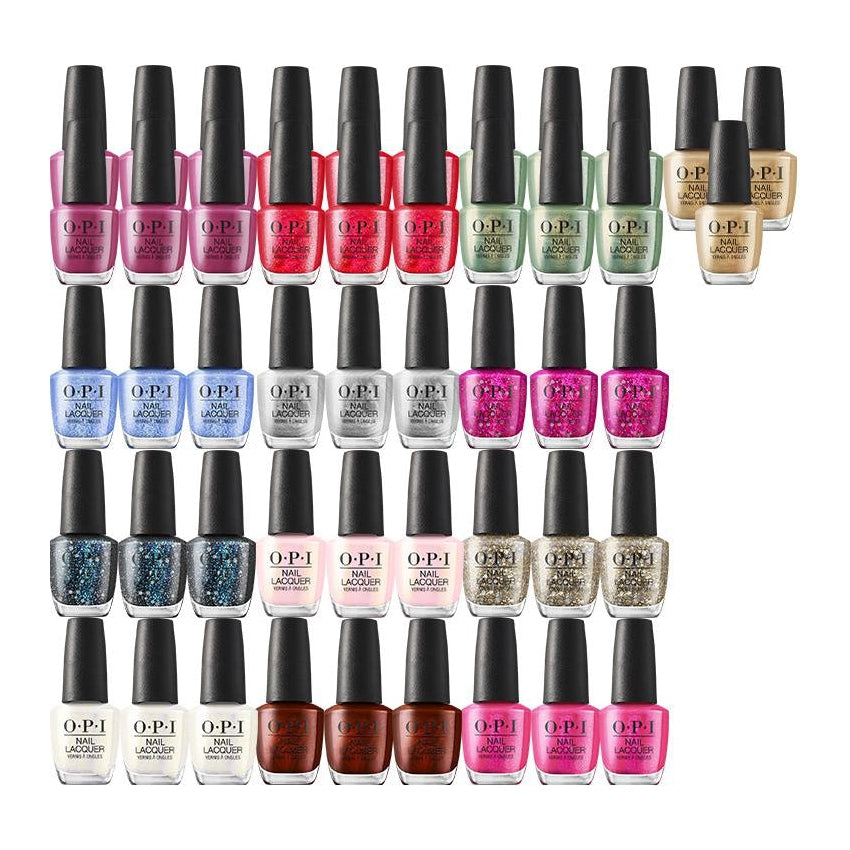 OPI Nail Lacquer Jewel Be Bold Collection 48 Piece Stock-In-Box