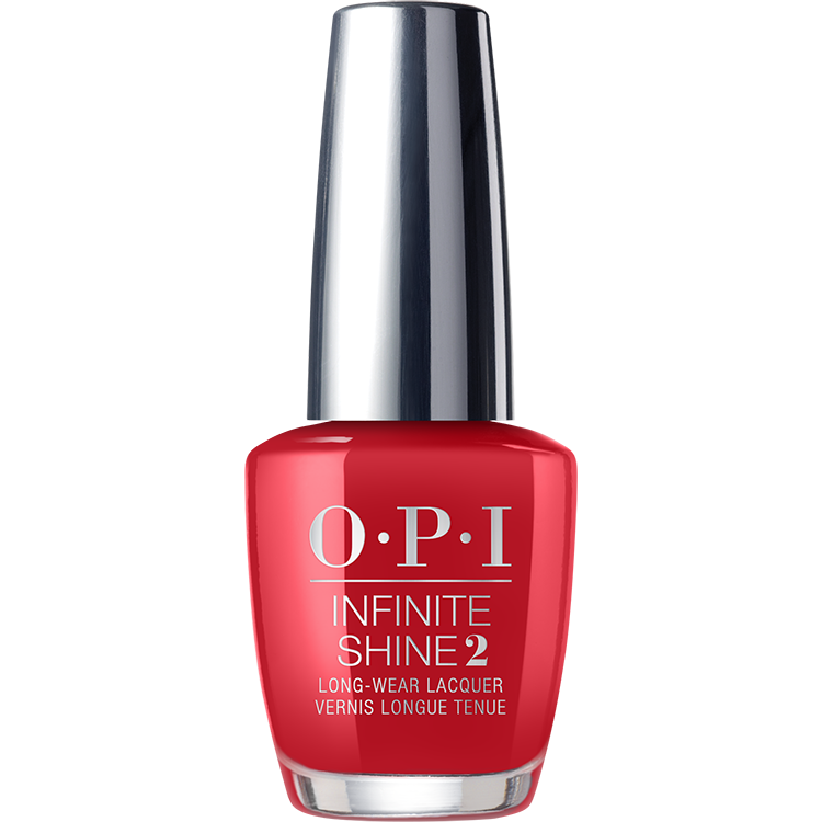 OPI Infinite Shine Big Apple Red 0.5 oz.